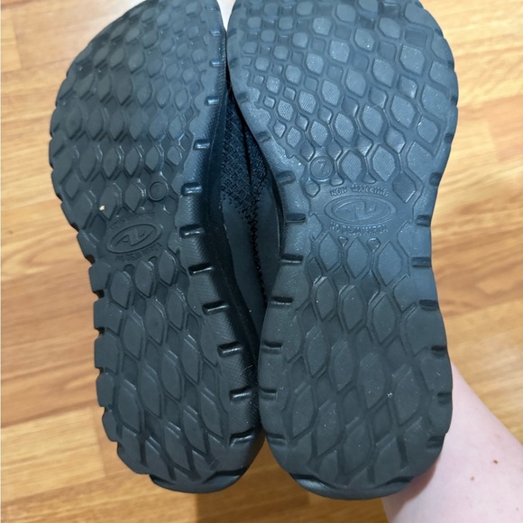 Women's Black Slip-On Shoes - Picture 4 of 4